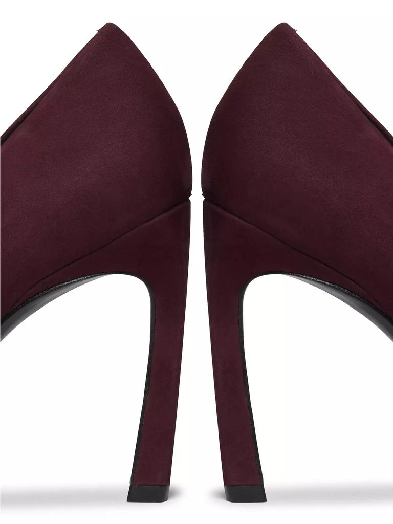 Schutz Lou Curve 100MM Nubuck Pumps 5