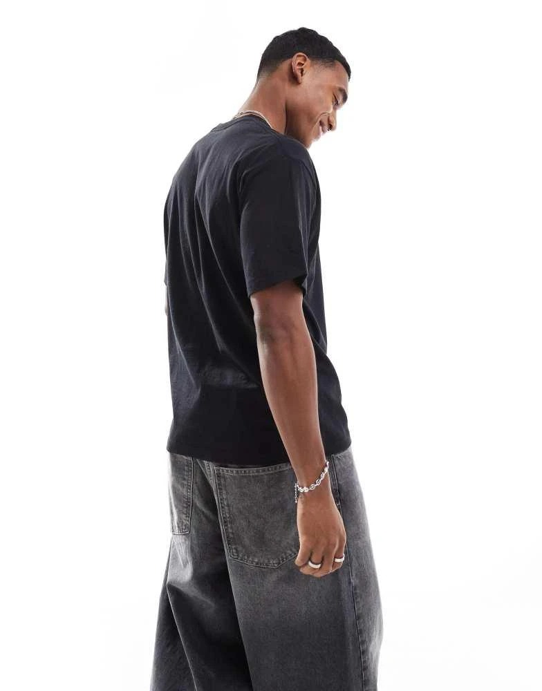 Vans Vans Original standards short sleeve t-shirt in black 3