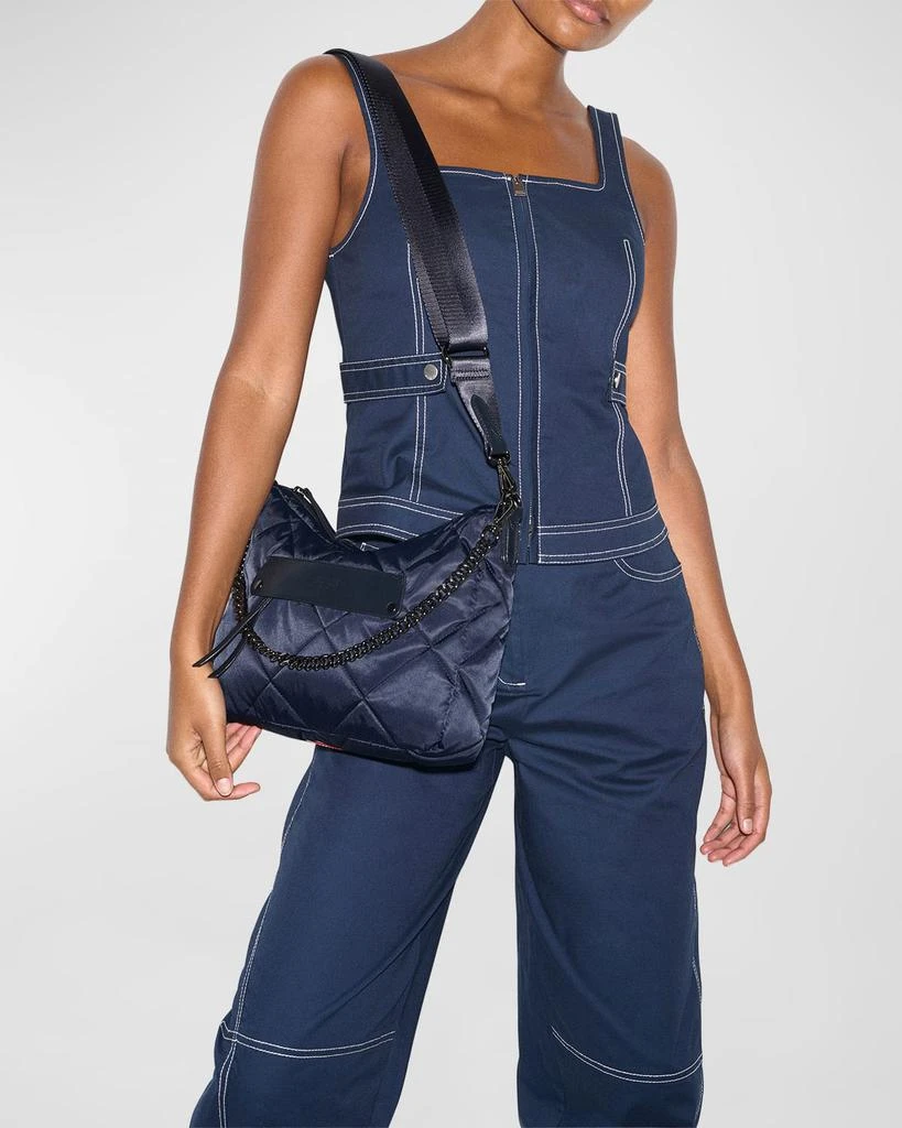 MZ Wallace Madison Quilted Nylon Crossbody Bag 2