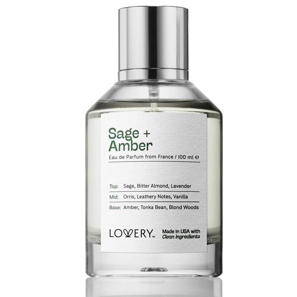 Lovery Sage + Amber Eau de Parfum, 3.4 oz.