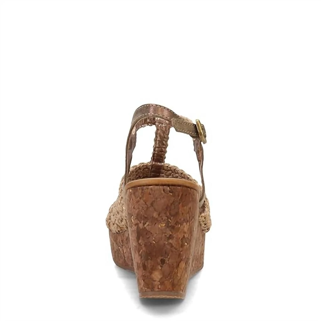 Blowfish Women's Palermo Wedge In Tan 4