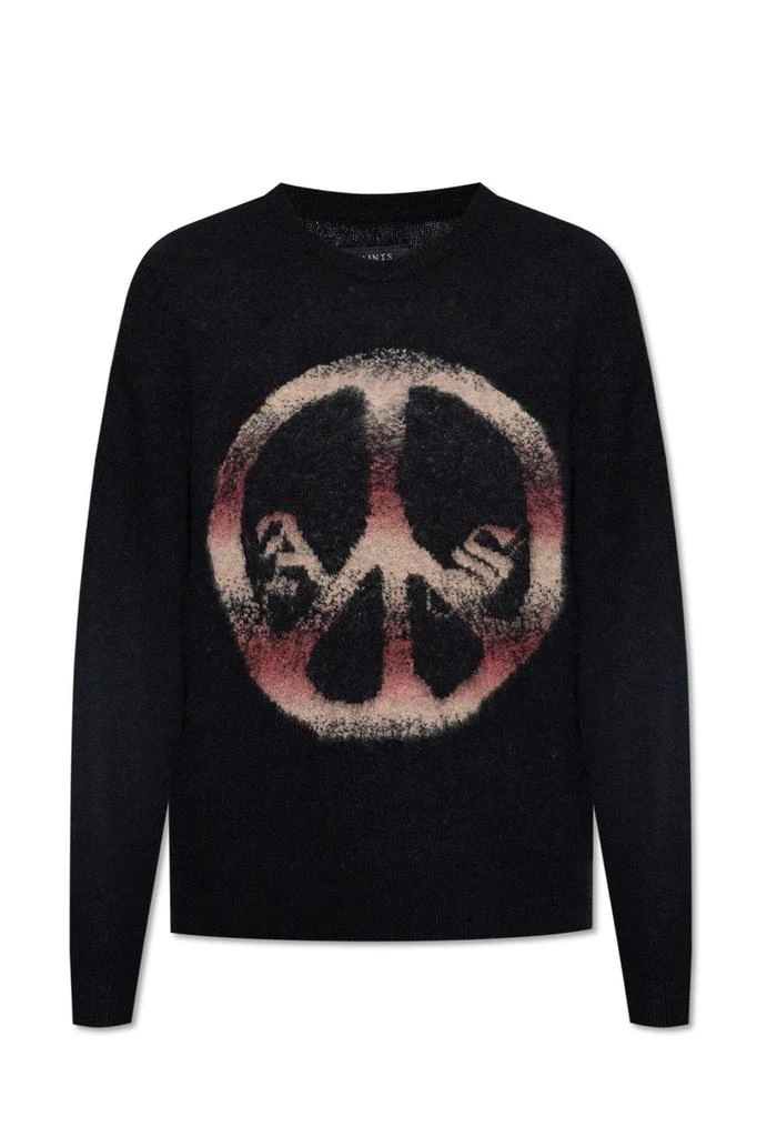 ALL SAINTS Allsaints Peace Symbol Knit Sweater 1