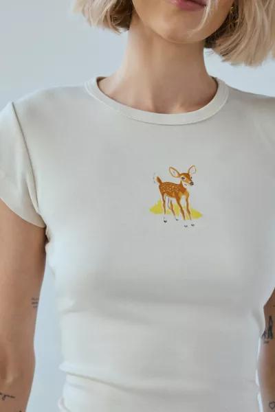 Future State Future State Sweet Animal Graphic Baby Tee