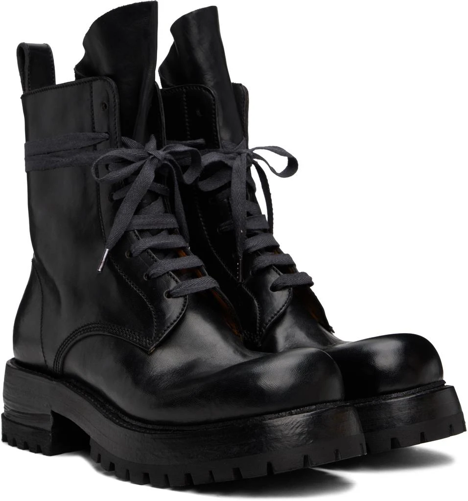 A DICIANNOVEVENTITRE Black Zac Low Boots 4