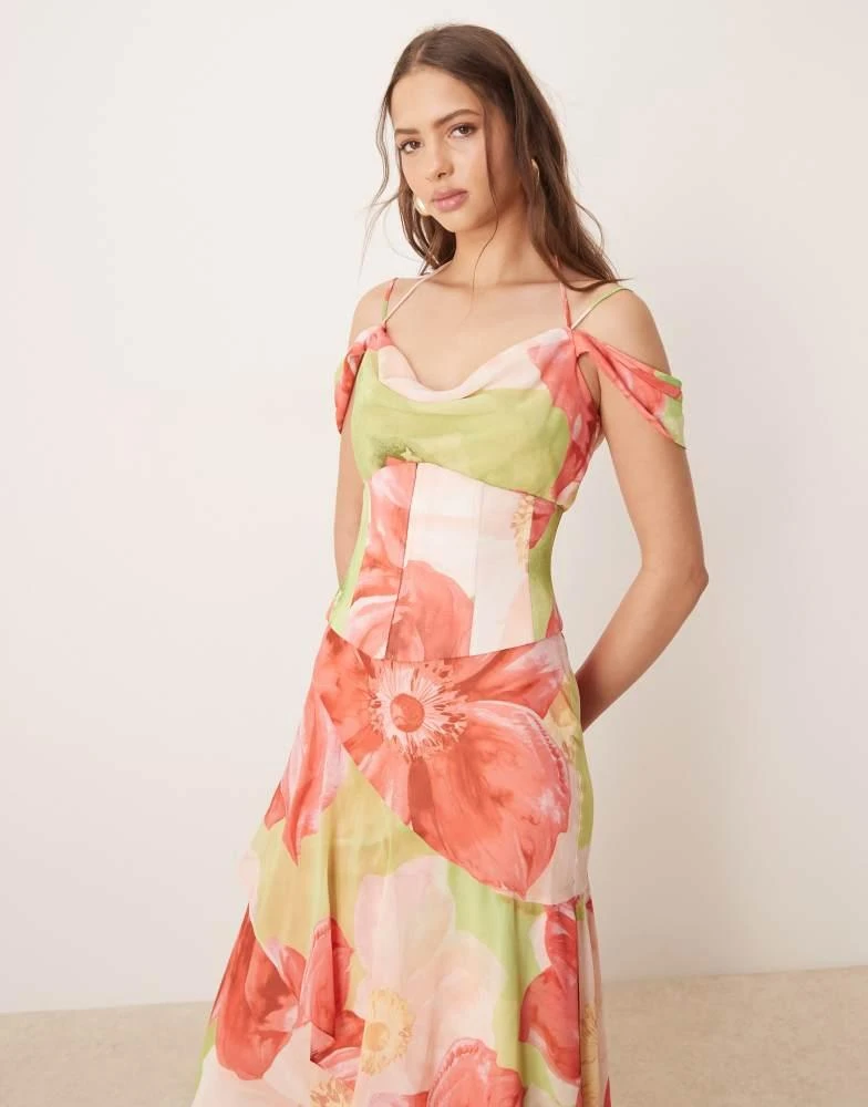 white christmas dresses Satin Bow-Strap Corset Mini Dress Yellow / L