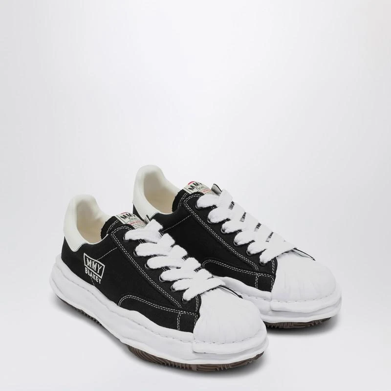 Maison MIHARA YASUHIRO Black canvas Blakey low-top sneakers 3