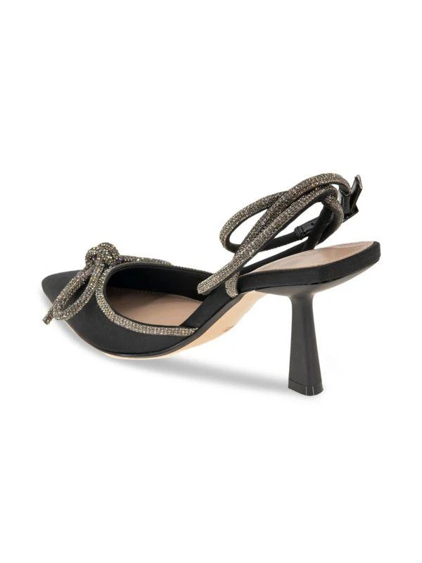 BCBG Ildy Rhinetone Bow Pumps 4
