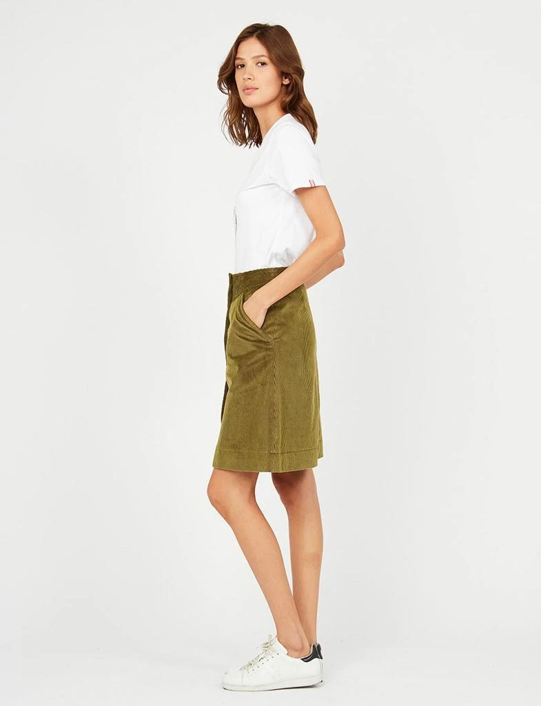 INES DE LA FRESSANGE PARIS Estelle green skirt 3