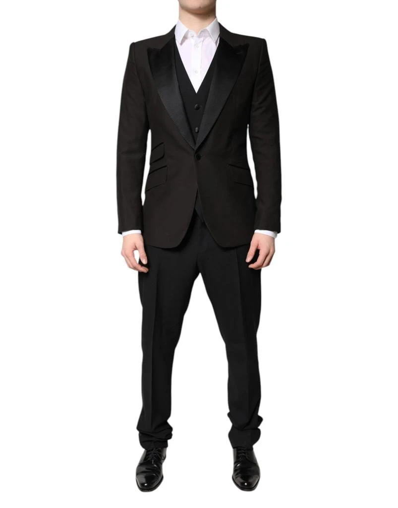 Dolce 
Gabbana Single Breasted Formal 3 Piece Men
s Suit