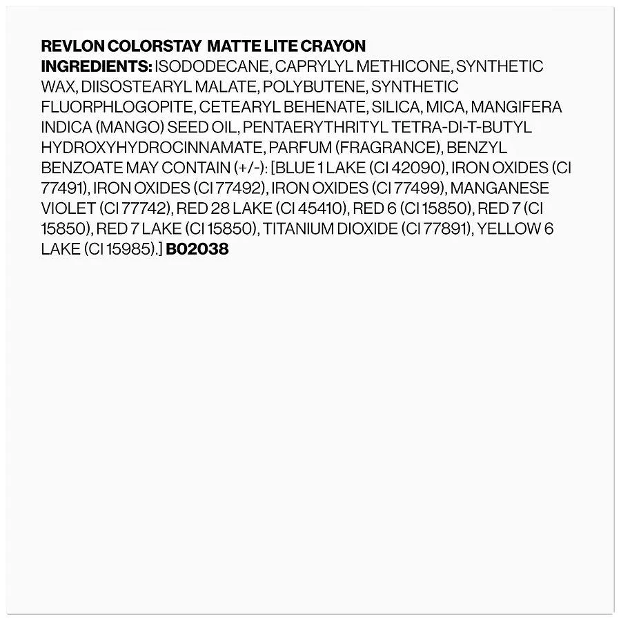 Revlon ColorStay Matte Lite Crayon 4