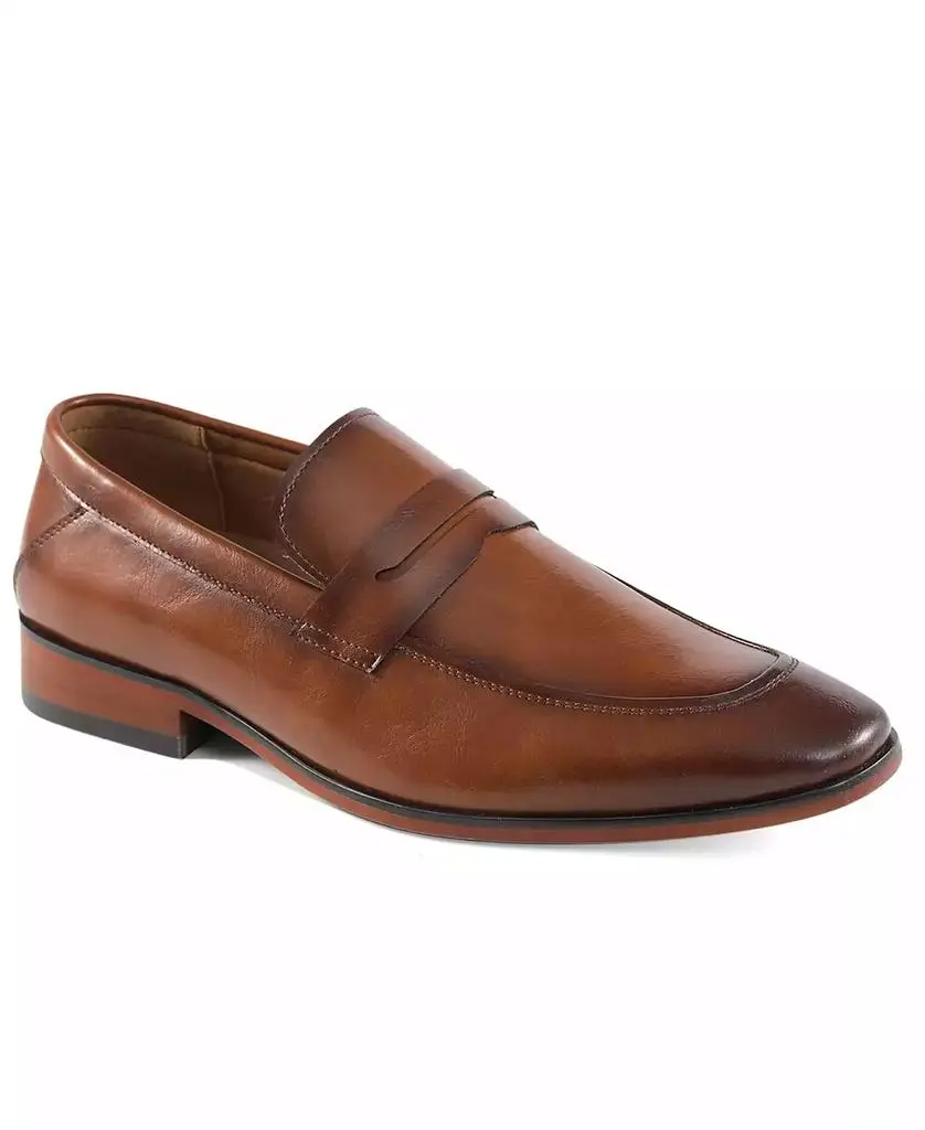 Guess Hamlin Shoes Mens Size 10 Brown Synthetic Dress Slip On Triangle Logo guess leather shoes men size 11 | eBay main image 3