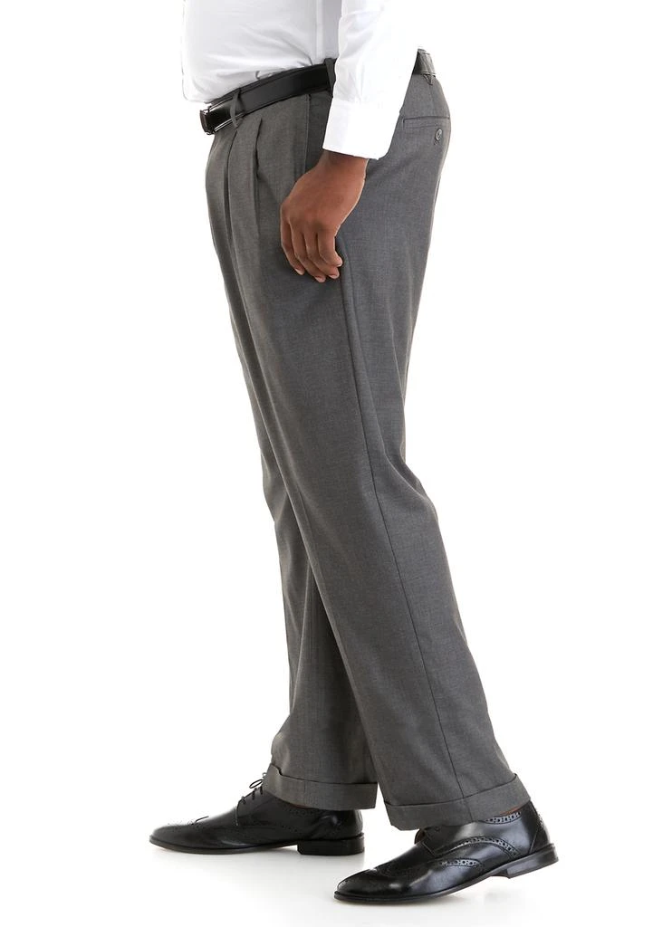 open lace back dress Savane Men's Big & Tall Ultimate Performance Chino Pleated Pants
