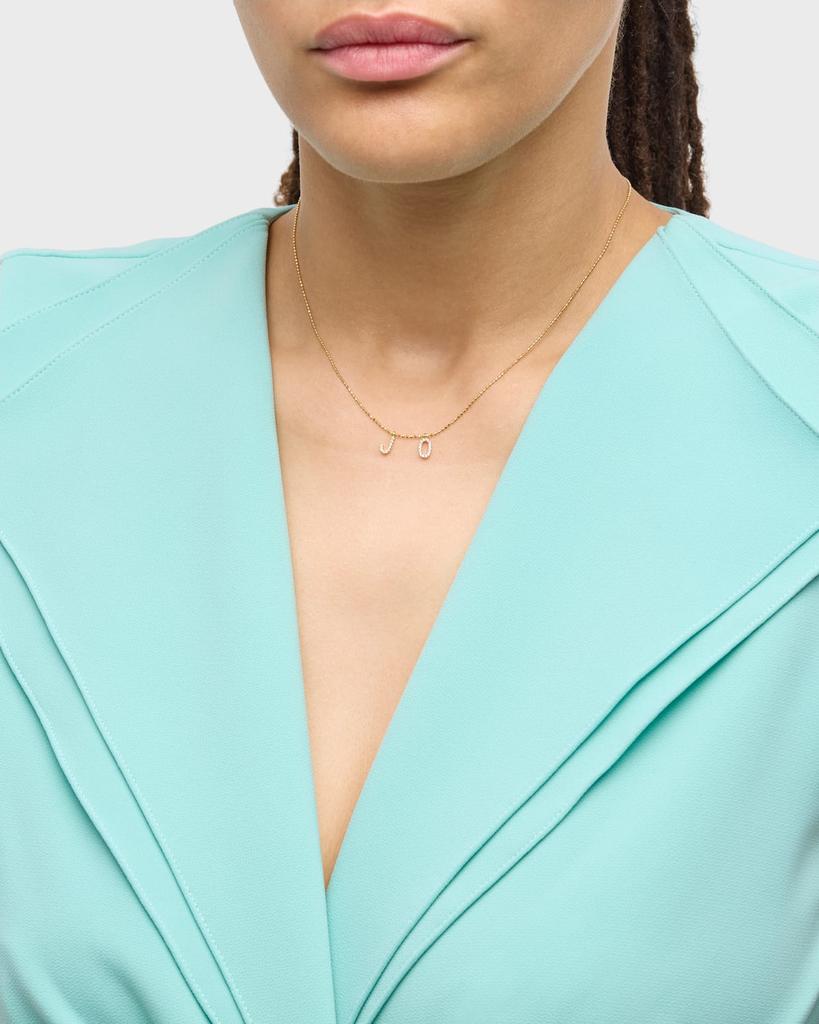 Tai 14K Gold-Plated Sterling Silver 2-Letter Personalized Necklace