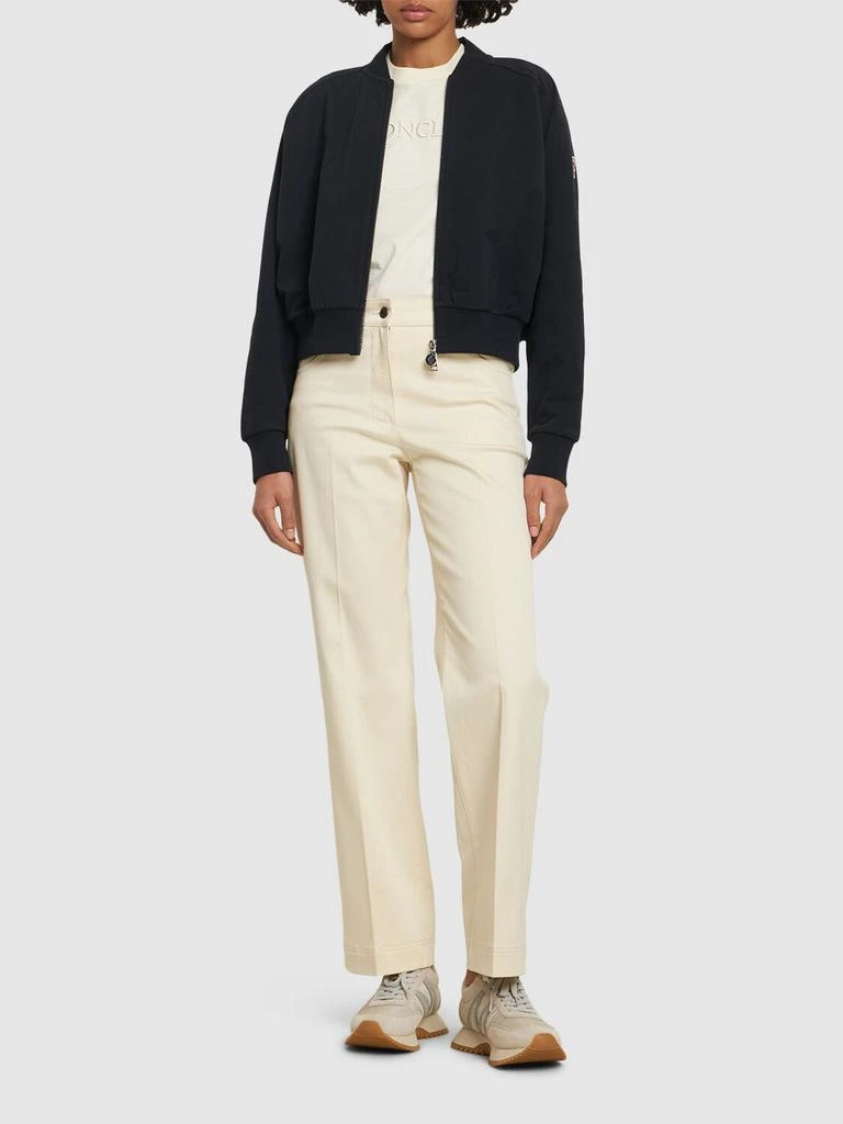 Moncler Cotton Fleece Zip-up Cardigan 1