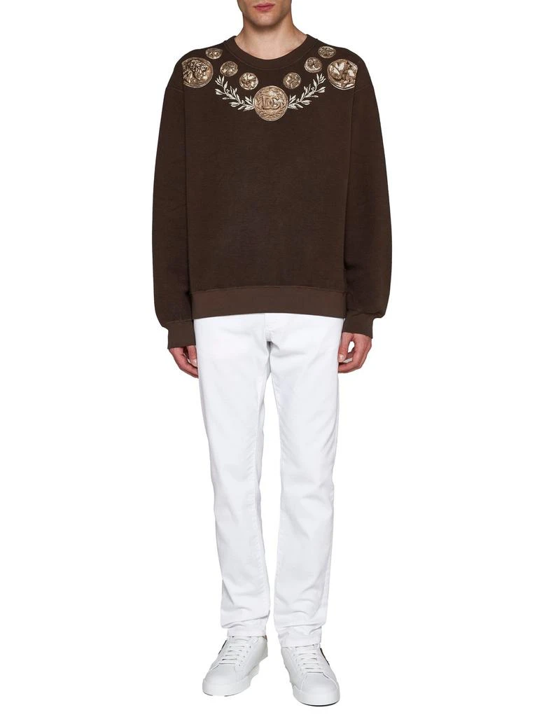 Dolce 
Gabbana Dolce 
Gabbana Graphic Printed Crewneck Sweatshirt 5