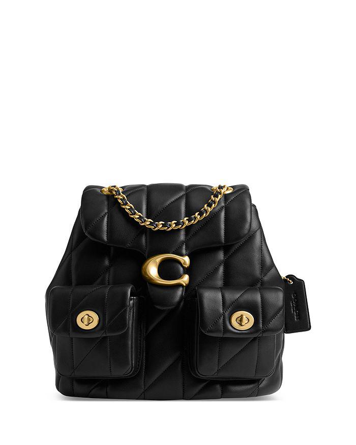 Coach Tabby Quilted Leather Convertible Backpack