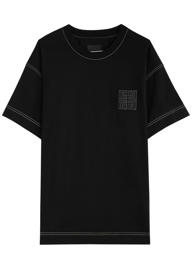 Givenchy Logo-appliqué cotton T-shirt 1
