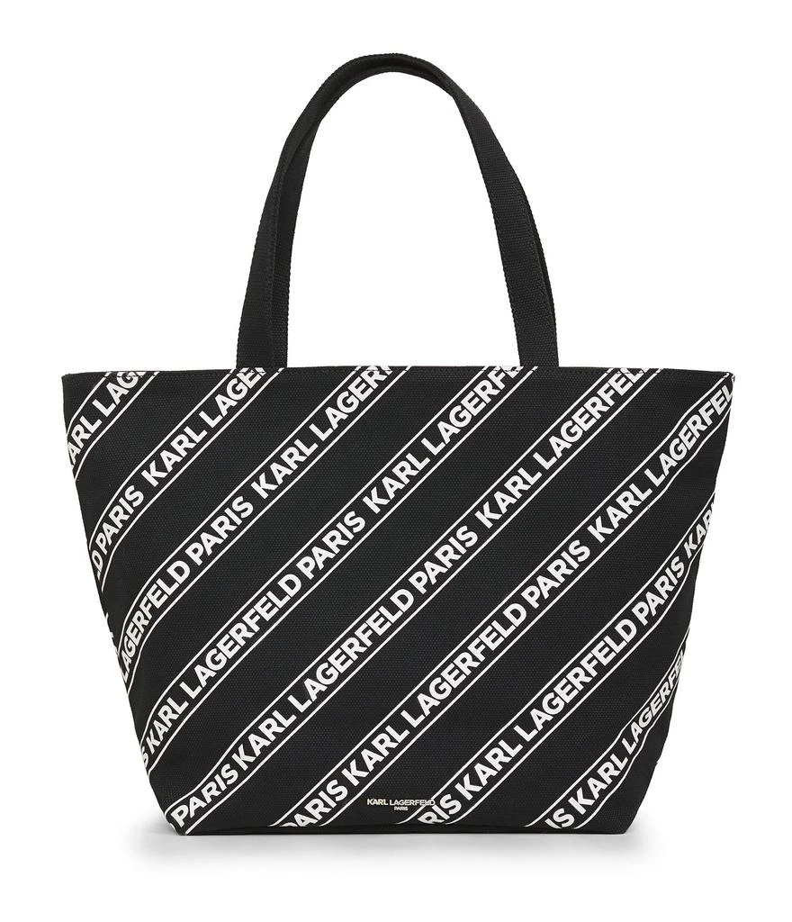 Karl Lagerfeld Paris CANNES CANVAS TOTE 1