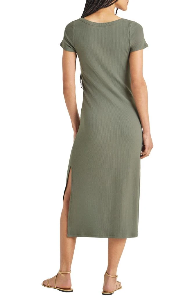 Splendid Iva Rib Midi Dress 2