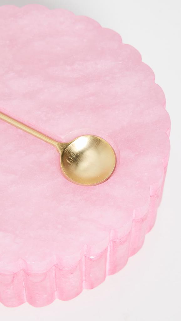Kassatex Shopbop x Kassatex Bath Salt Cellar with Spoon