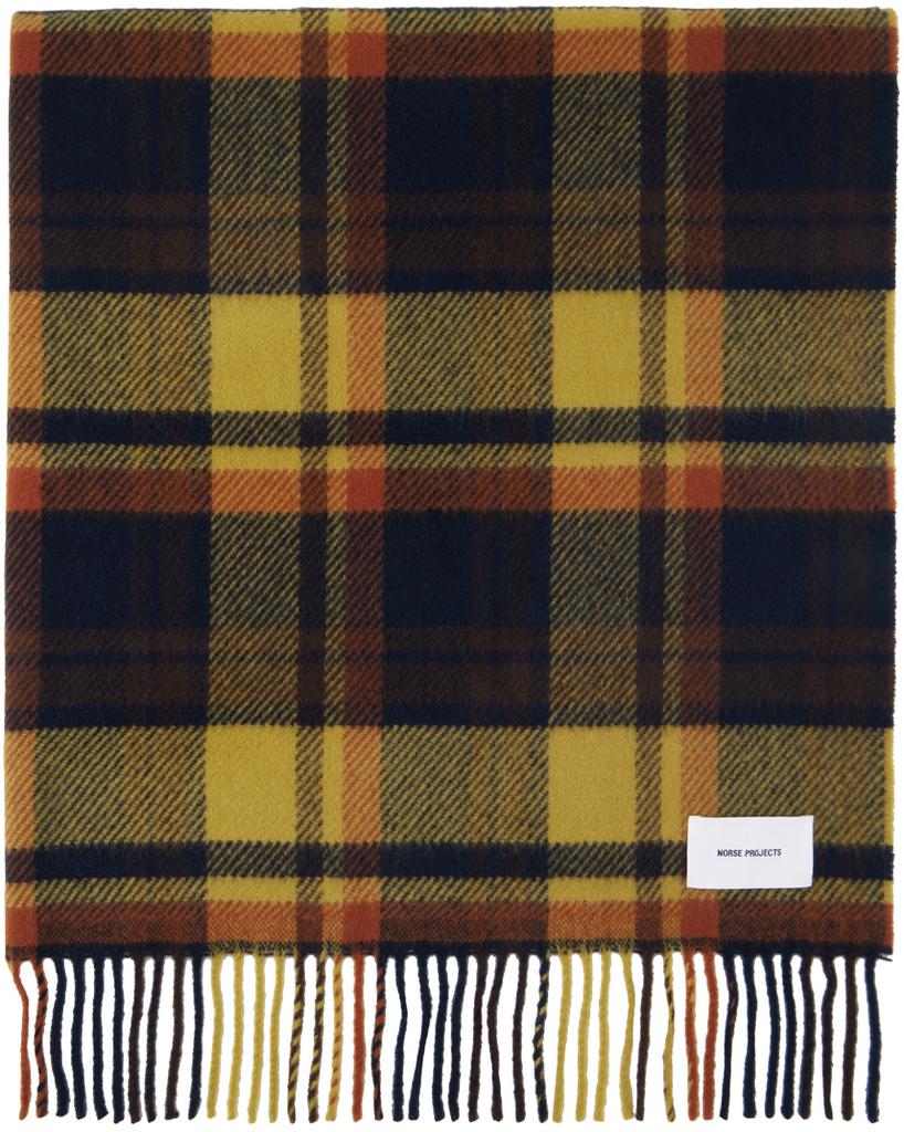 NORSE PROJECTS Multicolor Checked Scarf