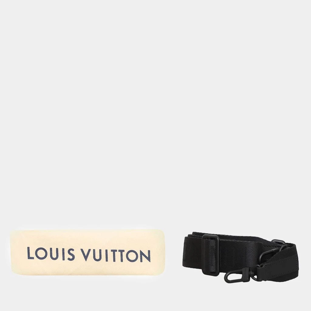 Louis Vuitton Louis Vuitton Black Leather Aerogram Alpha Wearable Wallet 7