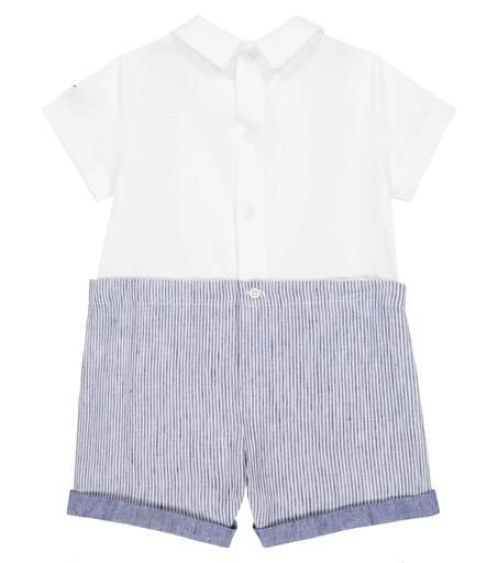 IL GUFO Baby linen romper 2