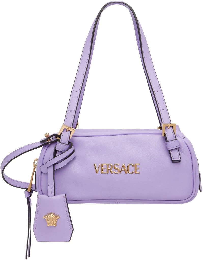 Versace Purple Versace Tag Bowling Mini Bag 1