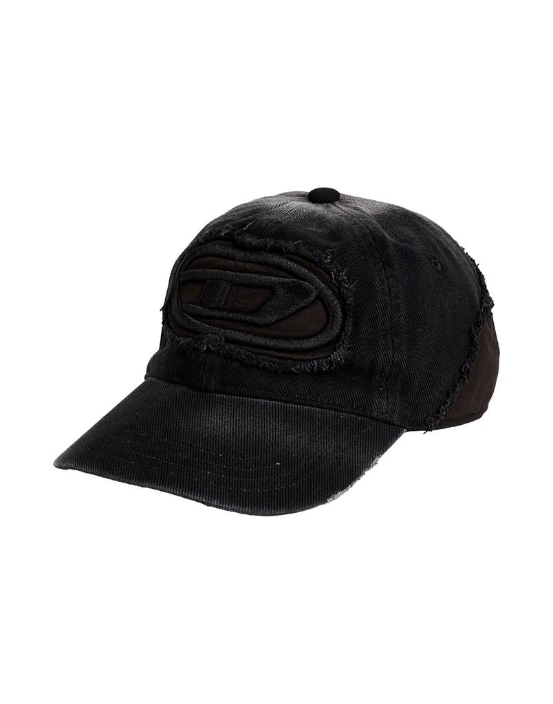 【DIESEL】C-Run-Wash Baseball Cap Black Men's baseball cap built from washed cotton twill | Diesel