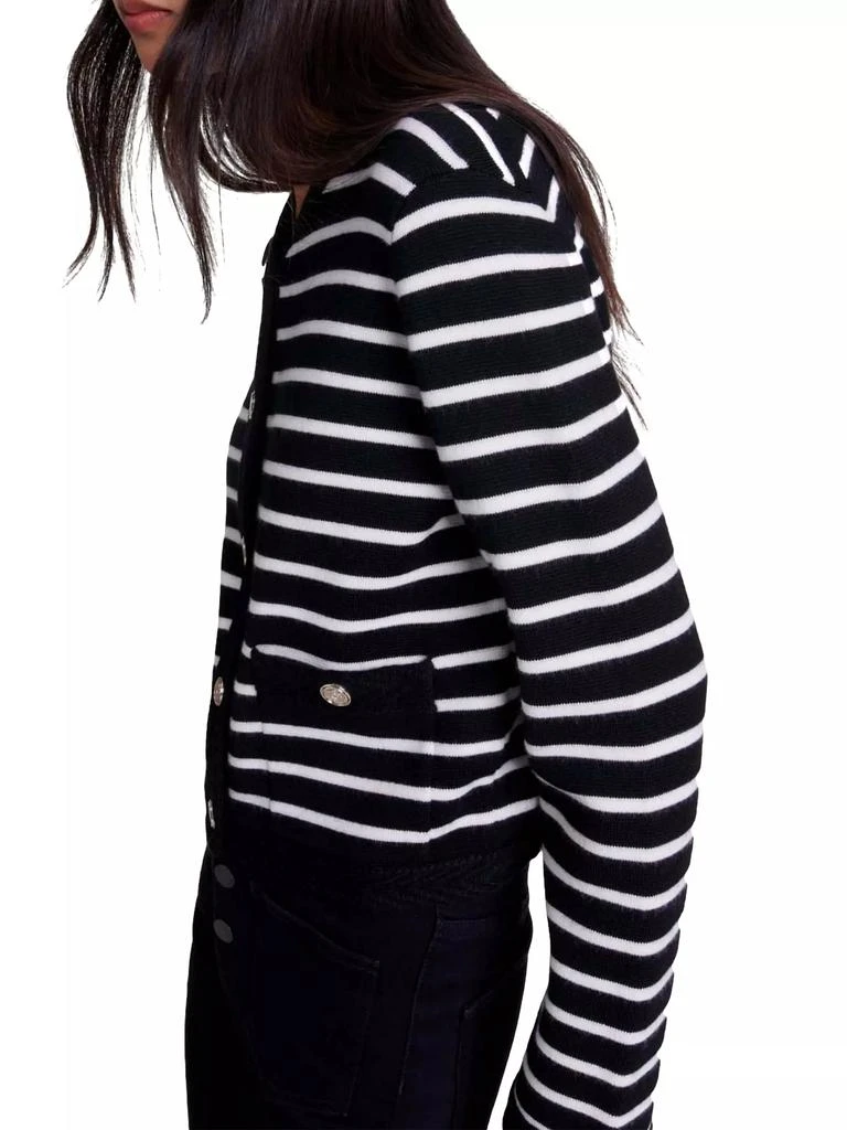 Maje Striped Cardigan 7