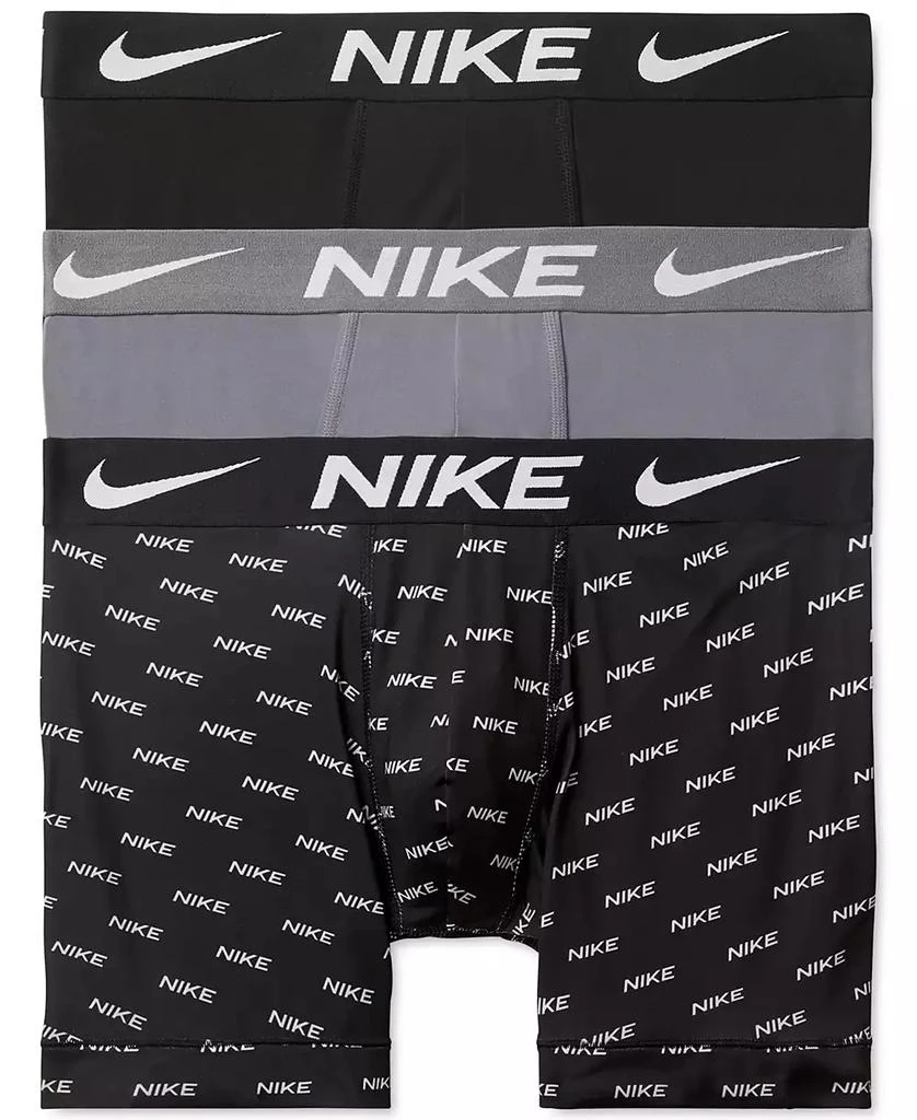 NIKE Men's 3-Pack DRI-Fit Essential Micro Boxer Briefs 1