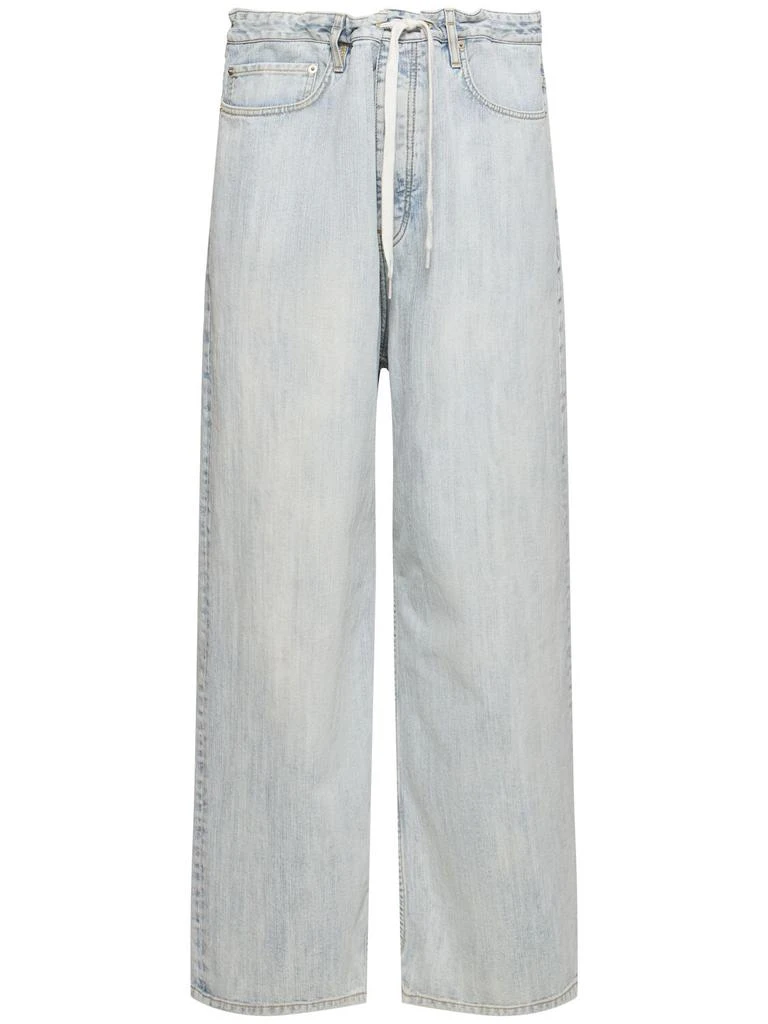 Balenciaga Baggy Cotton Denim Jeans 1