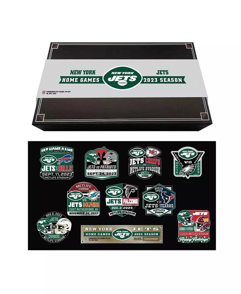 Mojo Licensing New York Jets 2023-24 Game Day Pin Collector Set 1