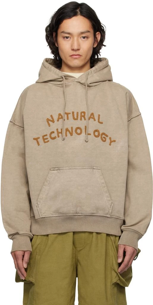 Story mfg. Brown Geo Hoodie 1