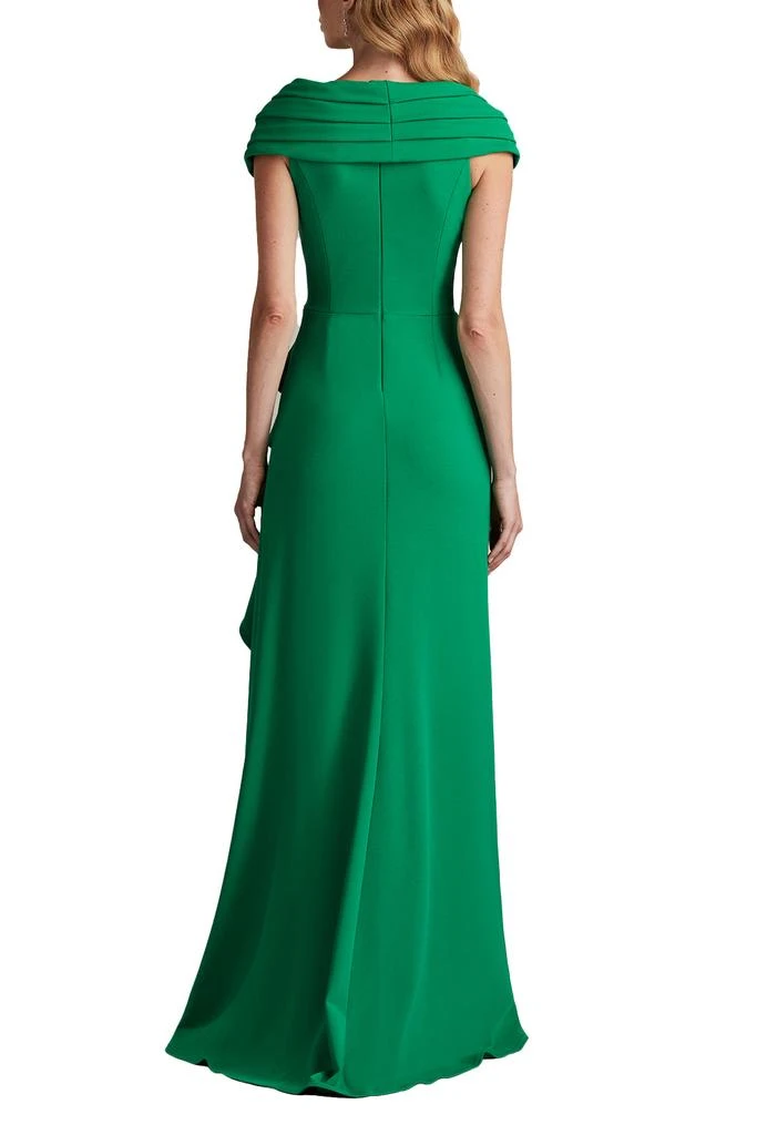 Tadashi Shoji Talise Waterfall Flounce Gown 2