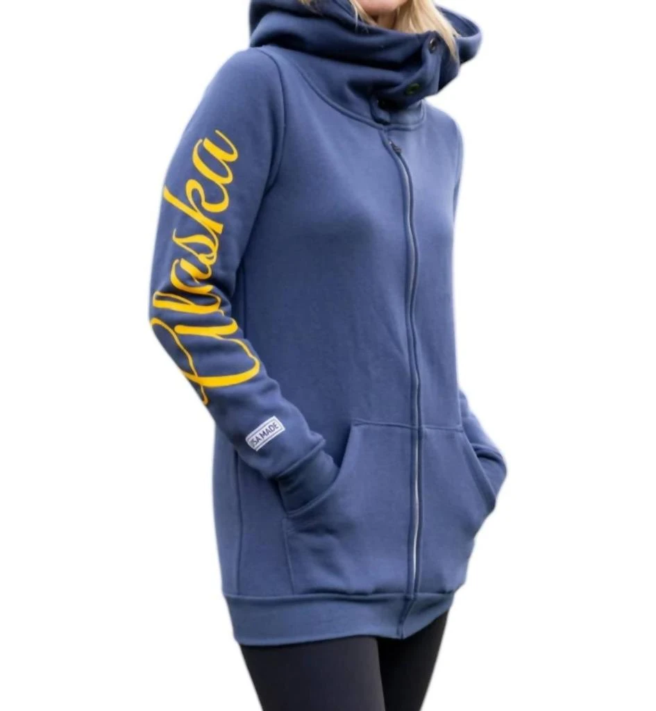 Rebel Yell 2024 Usa Made  Anniversary Hoodie In Navy 3