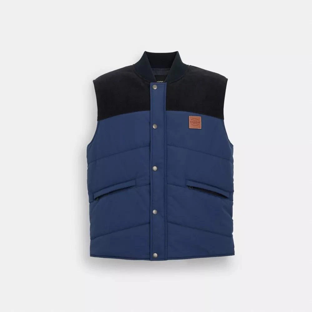 COACH® Corduroy Vest 1