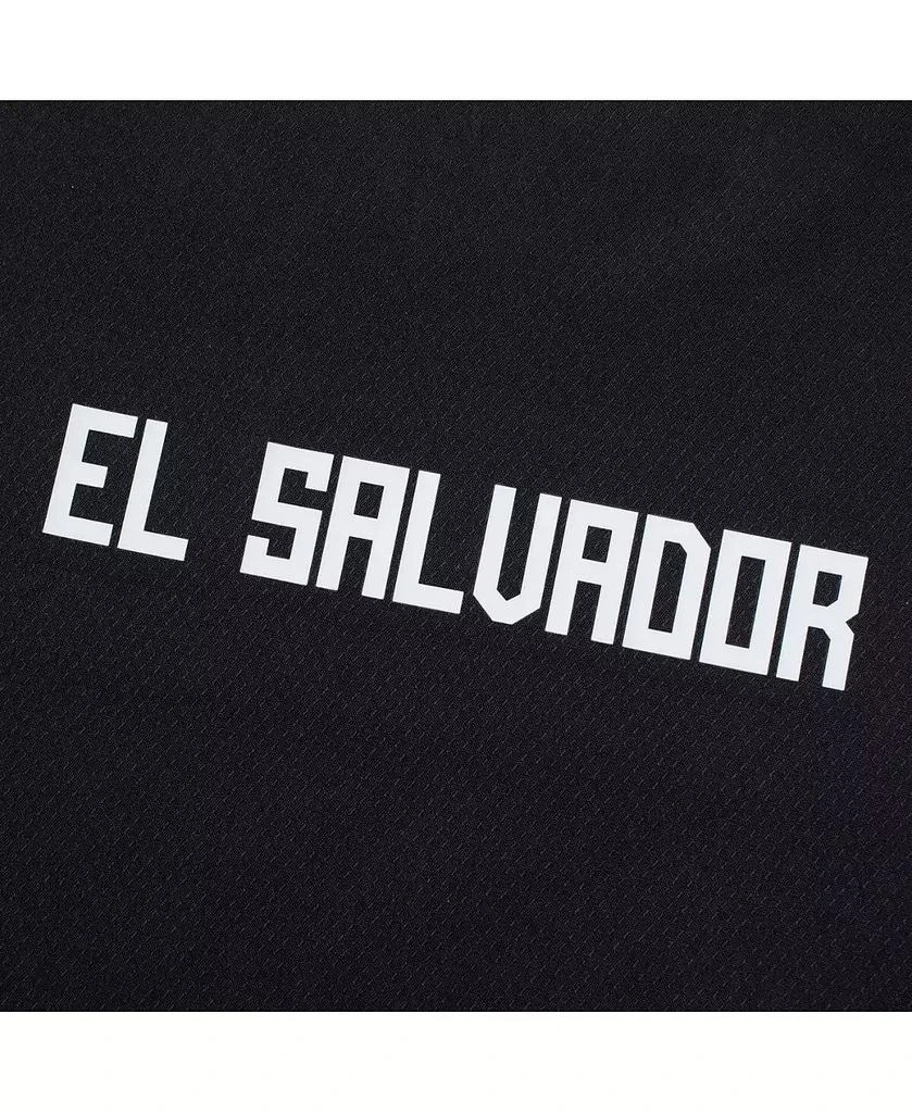 Umbro Men's Black El Salvador National Team Presentation Raglan Full-Zip Jacket 4