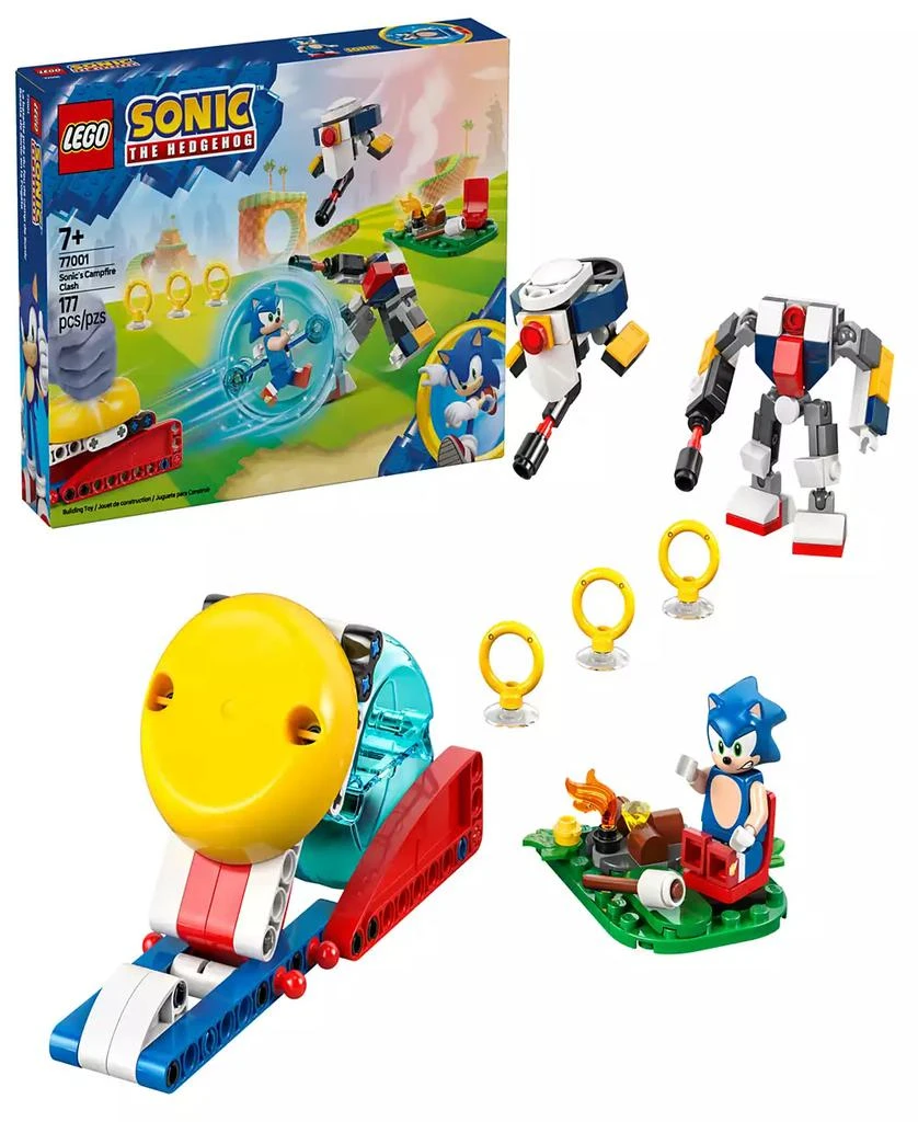 LEGO Sonic the Hedgehog Sonic's Campfire Clash Building Toy 77001, 177 Pieces 1