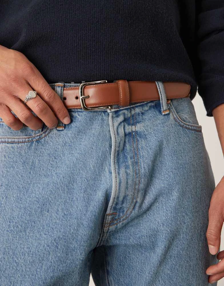 Abercrombie & Fitch Abercrombie & Fitch leather belt in brown 1