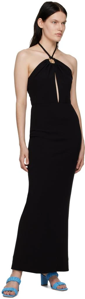 Staud Black Abigail Midi Dress 4