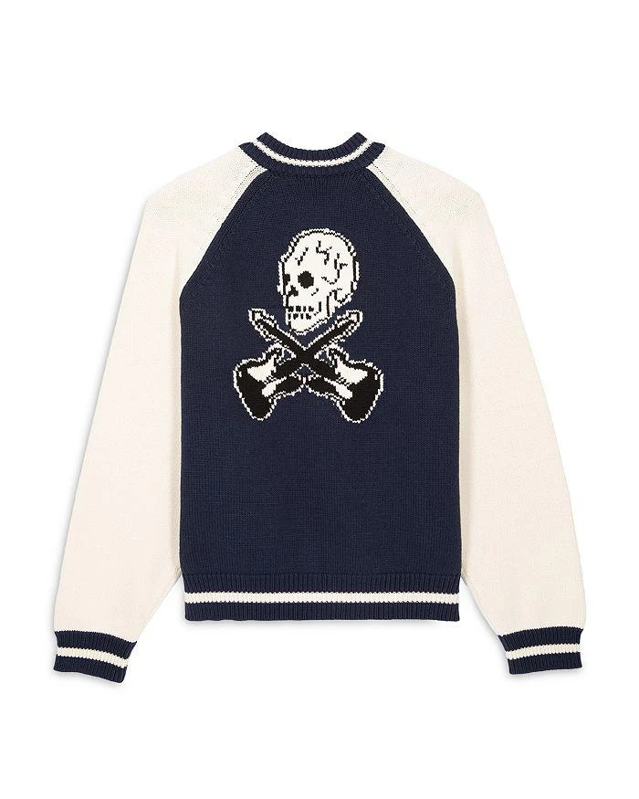The Kooples Colorblocked Varsity Zip Cardigan 6