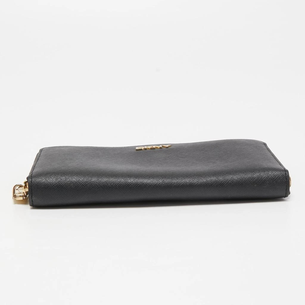 DKNY Dkny Black Leather Bryant Park Zip Around Wallet 5