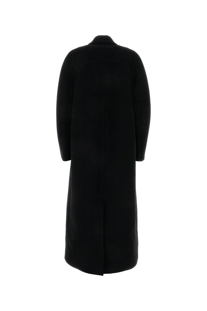 Alexander McQueen Black wool blend oversize coat