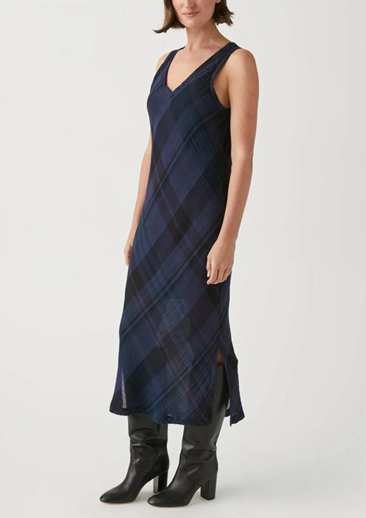 Michael Stars Midi Dress W/ Slip In Nocturnal 2