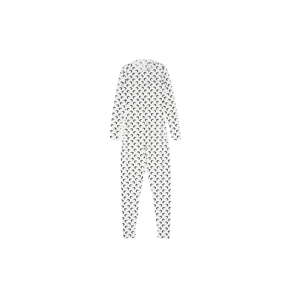 MARINE SERRE Regenerated Jersey Catsuit 1
