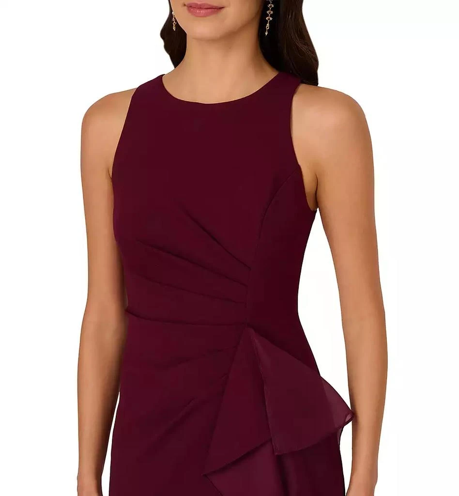 Adrianna Papell Women's Ruffled High-Low Gown 3