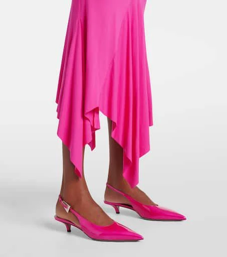 Paris Texas Jessica patent leather slingback pumps 4
