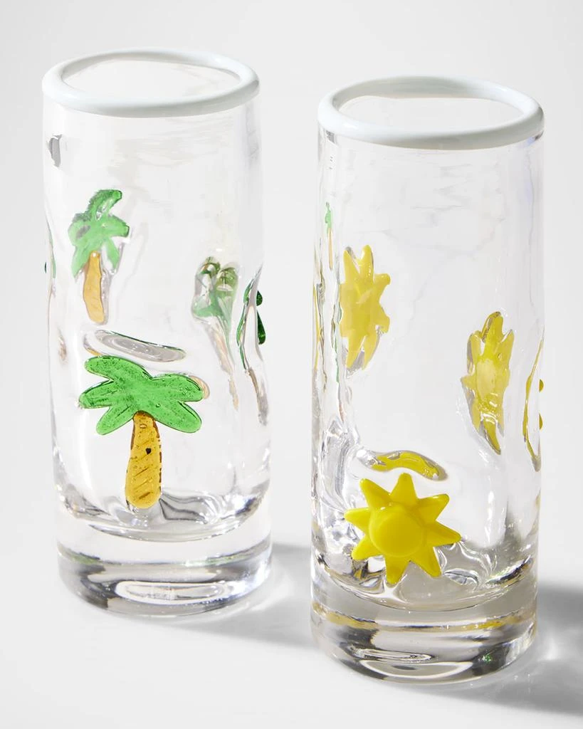 Neiman Marcus Summer Fun 2.8 oz. Shot Glasses, Set of 4 2