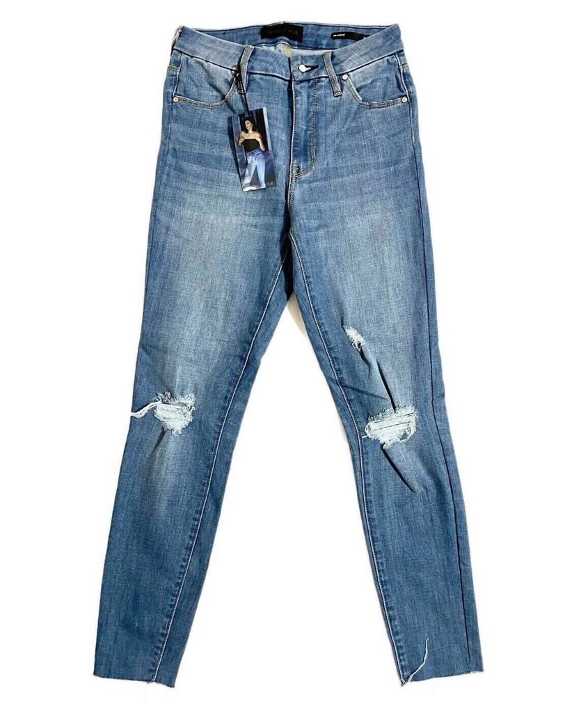 KENDALL & KYLIE Kendall + Kylie - Women's Push Up Ripped Skinny Jeans